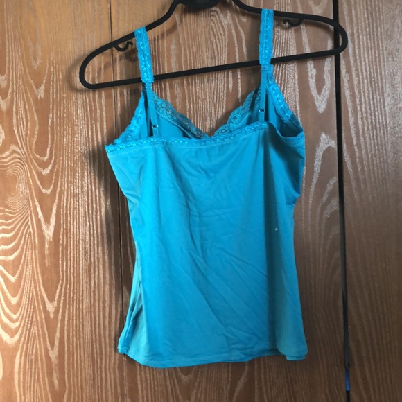 CLEO CAMI - NWT - DEEP TEAL SIZE MEDIUM CAMISOLE TANK ADJUSTABLE STRAPS #076 - Picture 2 of 10